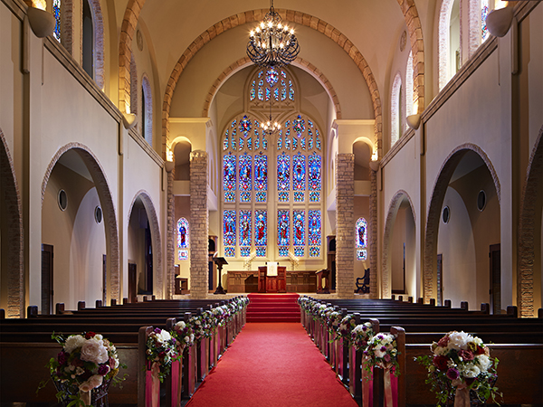福岡の結婚式場ウエディングアイランドマリゾンの大聖堂